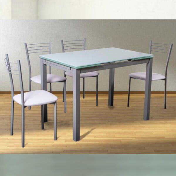 Conjunto mesa extensible cocina + 4 sillas – Tengo Mueble Salamanca