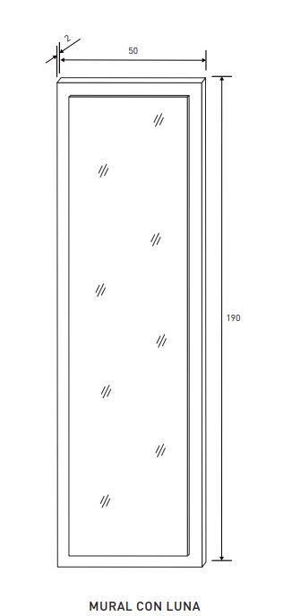 Sinfonier + mural con luna Diana - Tengo Mueble Salamanca