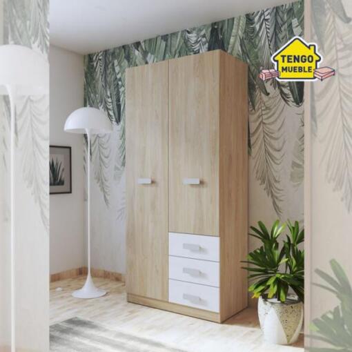 Armario 2P 3C DIS-DON 95 cms
