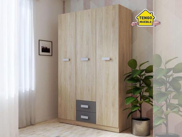 Armario 3P 2C DIS-DON 130 cms