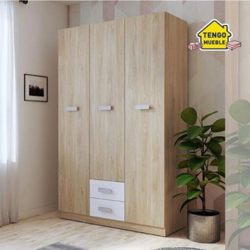 Armario 3P 2C DIS-DON 130 cms