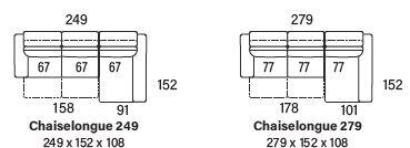 Chaiselongue Som - Slip