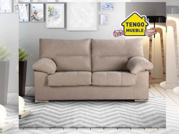 Sofá 3p fijo City 193cm